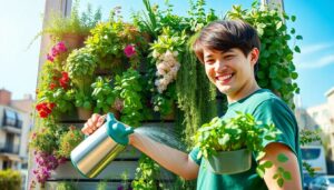 what is vertical gardening